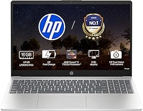 HP 15, AMD Ryzen 5 7520U (16GB DDR4, 512GB SSD) FHD, Anti-Glare, Micro-Edge, 15.6''/39.6cm, Win11, M365 Basic(1yr), Offic24, Silver,1.59kg, fc0806AU/690AU, FHD Camera w/Privacy Shutter, Backlit Laptop