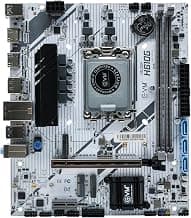 EVM H610 DDR4 Motherboard | LGA1700 Socket | Intel 12th/13th/14th Gen Support | DDR4 Memory | M.2 NVMe | 3 SATA 6Gb/s | USB 3.0 | Gigabit LAN | WiFi Ready | Micro ATX | 3 Year Warranty (EVMH610G)