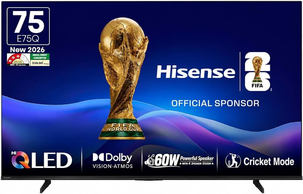 Hisense 75 inch U8K Mini-LED 144Hz Hi-View Engine Google TV (Quantum Elite)