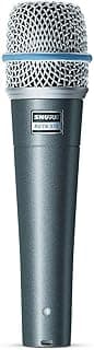 ShureBETA 57A Supercardioid Dynamic Microhone with High Output Neodymium Element for Vocal/Instrument Applications