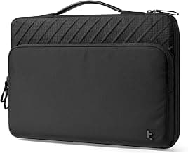 tomtocProtective Laptop Carrying Case for 2024 New 16-inch MacBook Pro M4/M3/M2/M1 Pro/Max 2024-2019, Water-Resistant Laptop Bag Sleeve with Accessory Pocket for The New Razer Blade 15