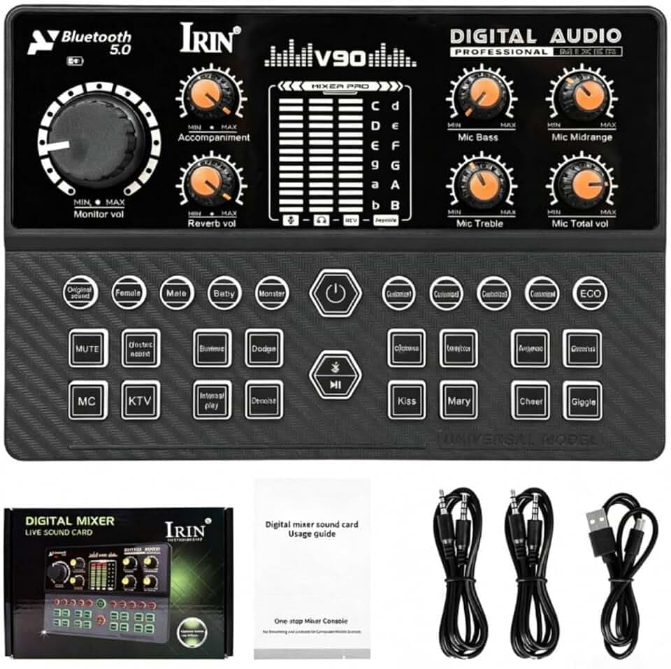 TC-Helicon GoXLR Broadcast Production Studio Mixer - All-in-One Podcasting Pack (Ver 2)