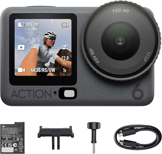 Insta360 X4 8K 360 Action Camera Waterproof with AI Editing (Creator Bundle with Mic Ver 5)