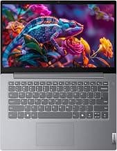 Lenovo 14 (2026), Intel Core i5 13th Gen 13420H - (8 GB DDR5/512 GB SSD/Intel UHD Graphics/Windows 11 Pro) Thin and Light Business Laptop/14.0" FHD Display/Luna Grey/Copilot Key/1.4 kg/MS Office 2024