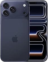 AppleiPhone 17 Pro Max 512 GB: 17.42 cm (6.9″) Display with Promotion, A19 Pro Chip, Best Battery Life in Any iPhone Ever, Pro Fusion Camera System, Center Stage Front Camera; Deep Blue