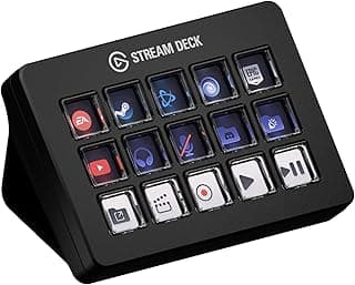 Elgato Stream Deck Scissor Keys—Workflow Controller with Customizable Macro Keys for OBS, Twitch, Discord, Teams, Photoshop, and More—Windows 10, MacOS 13 or Later