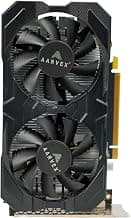RX580 8GB GDDR5 Graphics Card, 256-Bit PCIe x16 Gaming GPU, Dual Fan Graphics Card with HDMI, DisplayPort & DVI, High Performance Video Card for Gaming, Video Editing & Desktop PC