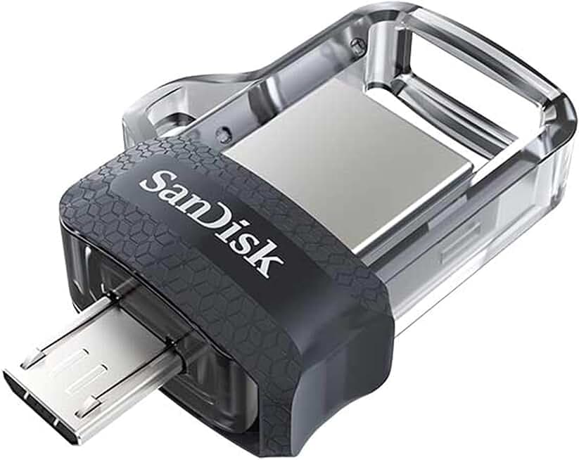 SanDisk 512GB Ultra Dual Drive Luxe USB Type-C & Type-A All-Metal Flash Drive - Titanium Gray (Rev 4)