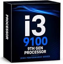 i3-9100 Desktop Processor with Fan 4 Core 3.60GHz LGA 1151