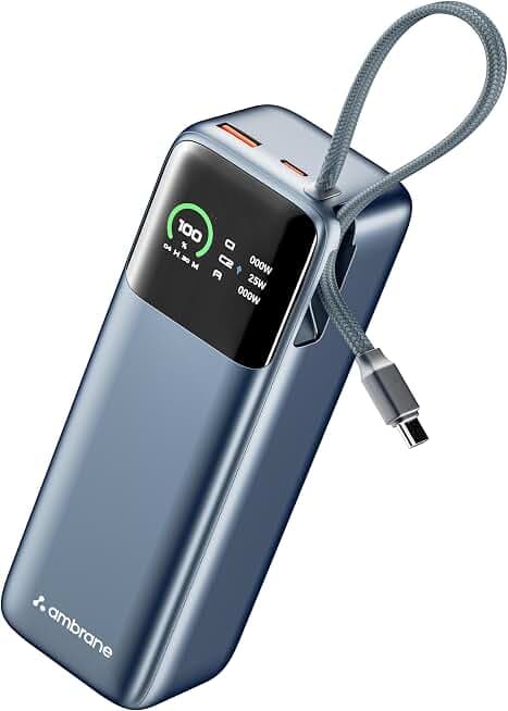 Anker 24,000mAh 140W 737 Power Bank PowerCore 24K 140W Two-Way Fast Charging Smart Screen - PD 3.1 Supercharge (Rev 4)