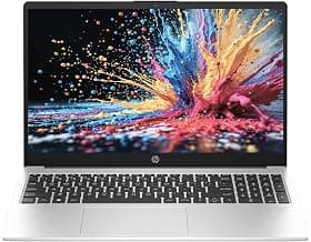 HP Professional 15 Intel Core 3 100U 14th Gen 8GB DDR5 512GB SSD Intel Graphics Windows 11 Pro 15.6 Inch Thin and Light Business Laptop Turbo Silver Copilot Key 1.5kg MS Office 2024