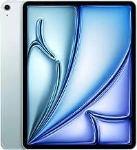 AppleiPad Air 32.78 cm (13″) (M4): Liquid Retina Display, 256 GB, 12MP Front/Back Camera, Wi-Fi 7 with Apple N1 + 5G Cellular, Touch ID, All-Day Battery Life — Blue