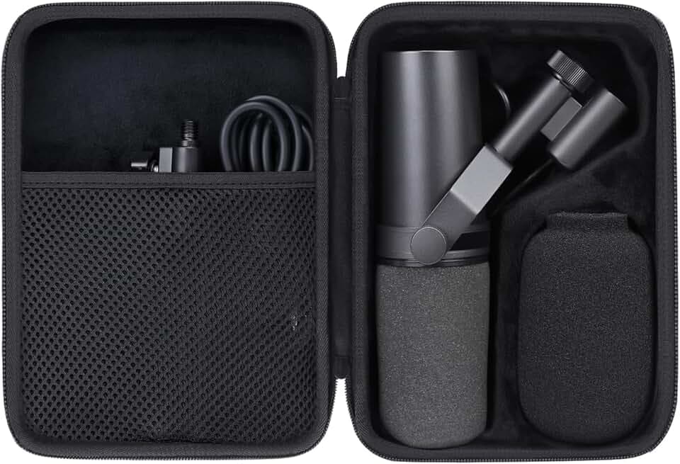 Shure SM7B Cardioid Dynamic Vocal Broadcast Microphone for Podcasting & Studio Streaming - Broadcast Pro Bundle with Boom Arm (Ver 4)