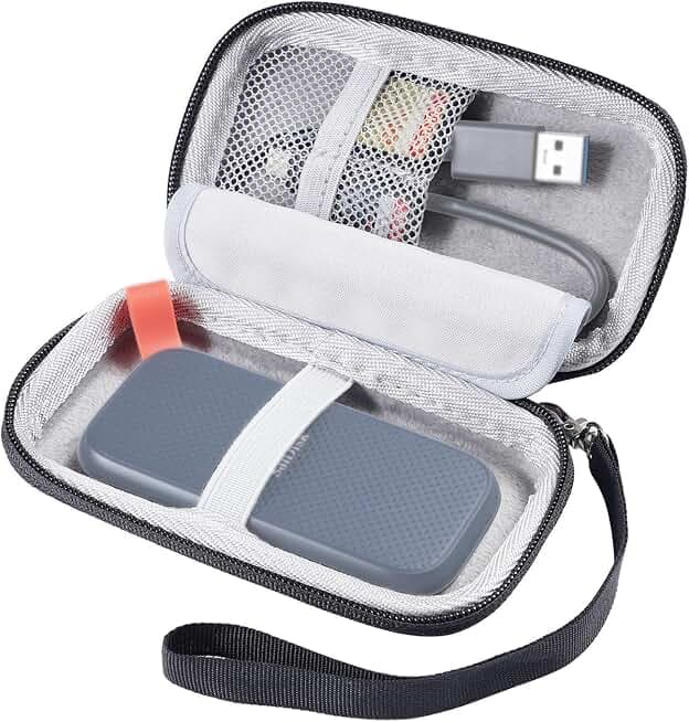 SanDisk 500GB Extreme Portable SSD External Solid State Drive NVMe IP65 Water & Dust Resistant - Forest Green (Rev 5)