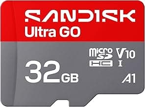 SANDISK 32GB Ultra Go microSD Card UHS-I, Up to 120MB/s, Full HD Video, Memory Card for Android Smartphones, Tablets, 10-Year Warranty