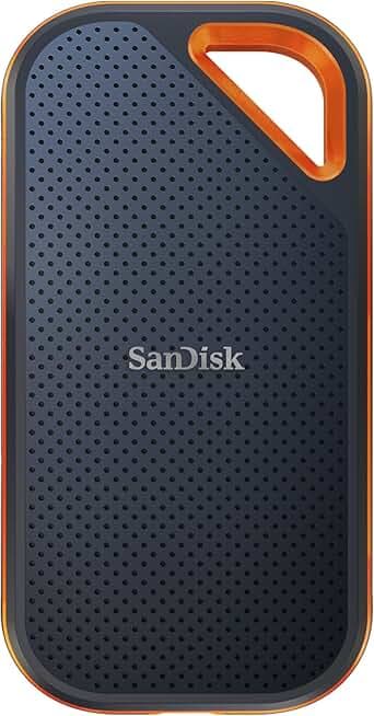 SanDisk 1TB Extreme Portable SSD External Solid State Drive NVMe IP65 Water & Dust Resistant (Silver, Edition 1)