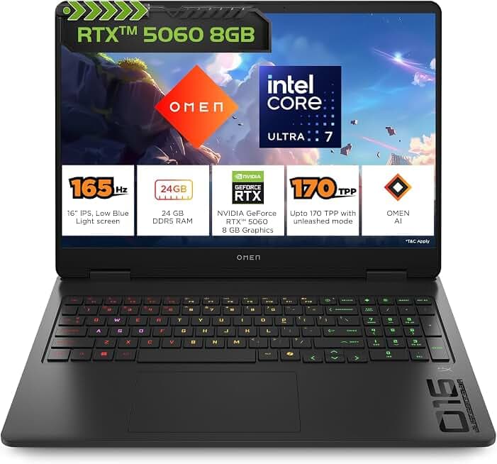 HP 32GB / 1TB RTX 4070 Omen Transcend 14 OLED 2.8K 120Hz Intel Core Ultra 9 185H RTX 4070 Lightweight - HyperX Tuned Cloud Audio (Rev 1)