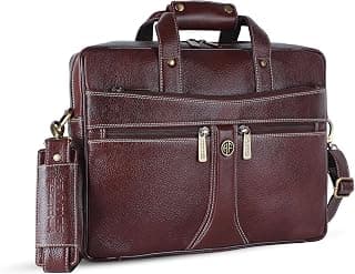 HAMMONDS FLYCATCHER Genuine Leather 15.6 Inch Laptop Office Bag for Men