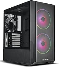 Lian Li Lancool 216 RGB Mid-Tower Alloy Steel Computer Case/Gaming Cabinet - Black | Support E-ATX/ATX/Micro-ATX/Mini-ITX | Pre-Installed 3 Front and Rear Fans - G99.LAN216RX.in