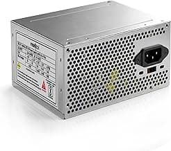 Frontech ATX P4 Computer SMPS Power Supply | 450W | 80mm Smart Silent Cooling Fan | 8(6+2) PIN PCI-E | Built-in Dual Power Protection (PS-0005A)