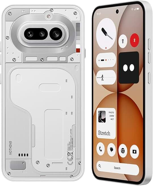 Nothing Phone (2a) Plus Transparent Glyph Matrix 5G (Arctic Blue, 128GB)