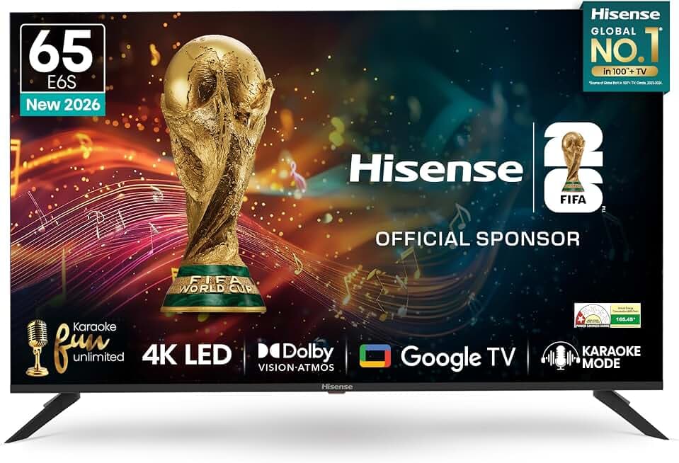 Hisense 75 inch U8K Mini-LED 144Hz Hi-View Engine Google TV (Gallery Design)