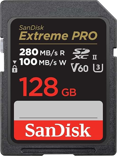 Sony 128GB TOUGH SF-G Series UHS-II SDXC Card 300MB/s V90 Waterproof Cinema Grade (Series 6)