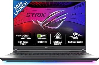ASUSROG Strix G18 (2026),Intel Core Ultra 9 (Series 2),RTX 5070 Ti-12GB,32GB RAM (Upgradeable),1TB SSD,FHD+,18"(45 cm),300Hz,Win 11,M365 Basic(1Y),Office 24,Gray,3.2 Kg,G815LR-TT292WS,Gaming Laptop