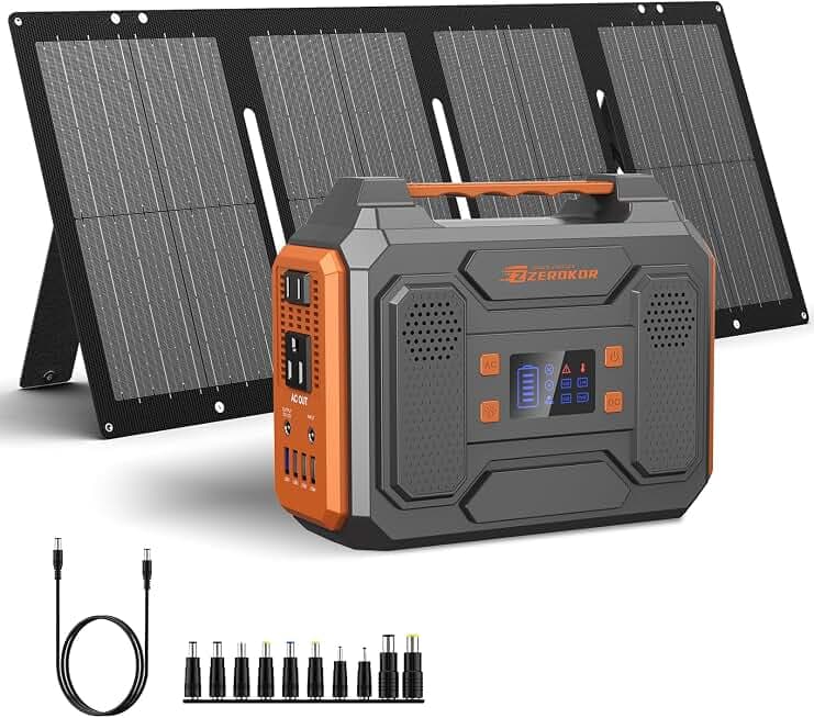 EcoFlow RIVER 2 (256Wh) RIVER 2 Pro 768Wh LiFePO4 Portable Power Station 800W X-Boost Inverter - Solar Generator Ready Bundle (Rev 4)
