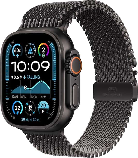 Apple Watch Ultra Carbon Edition (Wi-Fi 7 Ready) - 2026 High-Performance Edition