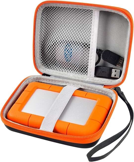 LaCie 1TB Rugged Mini All-Terrain Shockproof USB 3.0 External Hard Drive (Navy Blue, Edition 2)
