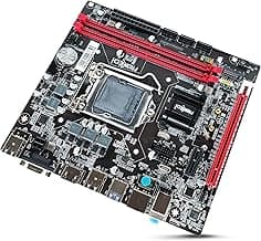 Frontech H110 Motherboard, LGA 1151, Supports Intel 6th–9th Gen i3/i5/i7/Celeron/Pentium, DDR4 32GB, HDMI, VGA, USB 3.0, M.2 NVMe, 3-Year Warranty (FT-0493)