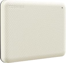 Toshiba Canvio Advance 1TB Portable External HDD, USB3.0 for PC Laptop Windows and Mac. 3 Years Warranty. External Hard Drive - White