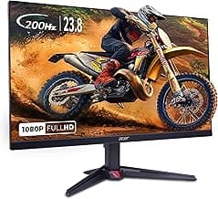 Acer Nitro VG240Y X1 23.8 Inch IPS Full HD Backlit LED Gaming Monitor I 0.5 MS Response I 200Hz Refresh Rate I SRGB 99%, HDR 10 I 2xHDMI, 1xDP I Stereo Speakers I AMD FreeSync Premium I Eye Care